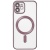 Купить чохол tpu metallic full camera with magsafe для apple iphone 12 (matte rose) онлайн
