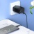 перехідник borofone bv18 usb 2.0 male - type-c female (чорний) 5v-3a max 