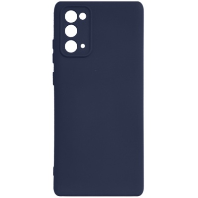 Купить чохол soft silicone case full для samsung n980 galaxy note 20 (dark blue) онлайн