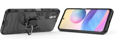 Купить чохол-накладка armor magnet для xiaomi redmi note 10/note 10s/poco m5s - black онлайн