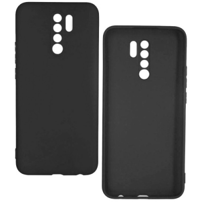Купить чохол original soft full case hq with frame для xiaomi redmi 9 - black онлайн