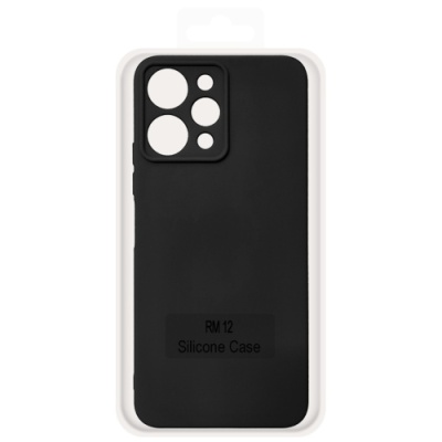 Купить чохол soft silicone case full для xiaomi redmi 12 (black) онлайн