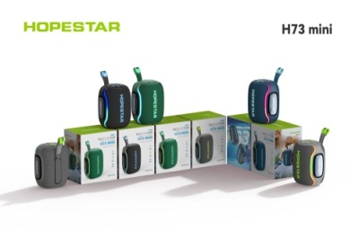 колонка hopestar h73 mini 15w (синій) 
