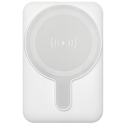 додаткова батарея power bank earldom et-pd40 5000 mah wireless magsafe pd20w (білий) 