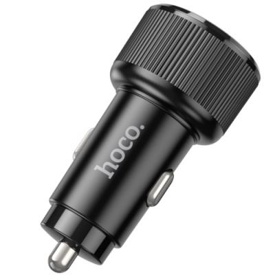 Автомобільний Зарядний Пристрій Hoco NZ14 2USB/36W/QC3.0 (Чорний)