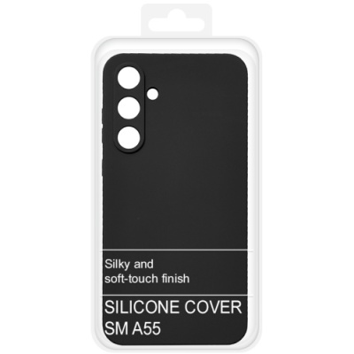 Купить чохол soft silicone case full для samsung a556 galaxy a55 5g (чорний) онлайн