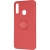 Купить силіконовий чохол soft silicone casevsmagnet ring для samsung a207 galaxy a20s - red онлайн