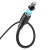 кабель hoco x52 sereno magnetic usb - lightning 2.4a/1m (чорний) 
