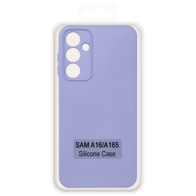 Купить чохол soft silicone case full для samsung a165 galaxy a16/a166 galaxy a16 5g (linen blue/lilac) онлайн