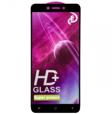 захисне скло glass full glue space для xiaomi redmi note 4x (чорний) 