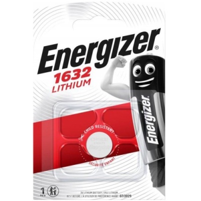 батарейка energizer 1632 (1шт) 