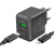 Мережевий Зарядний Пристрій Hoco CS14A 1USB/18W/QC3.0 + 1Type-C/20W/PD + (Type-C - Lightning) (Чорний) мережевий зарядний пристрій hoco cs14a 1usb/18w/qc3.0 + 1type-c/20w/pd + (type-c - lightning) (чорний)