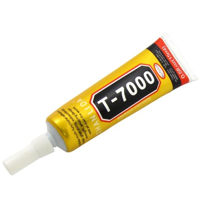 клей силіконовий  t-7000, чорний, 15ml, в тюбику з дозатором