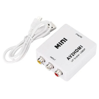 конвертер av to hdmi (білий) 