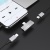 Перехідник Hoco LS24 Lightning - (Lightning Audio+Lightning Charge) (Сталевий) перехідник hoco ls24 lightning - (lightning audio+lightning charge) (сталевий)