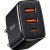 мережевий зарядний пристрій baseus compact quick charger (ccxj-e01) 2usb/18w/qc3.0 + 1type-c/30w/pd (чорний) 