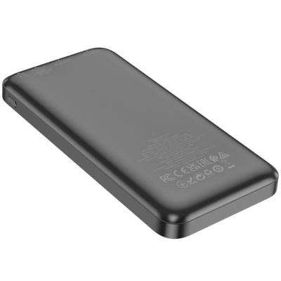 додаткова батарея power bank hoco j101 astute pd20w+qc3.0 22.5w fully compatible 10000mah (чорний) 