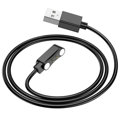 зарядний пристрій для смарт-годинника hoco y26/y27 (чорний) 