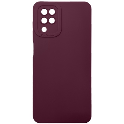 Купить чохол full soft case для samsung a125 galaxy a12/a127 galaxy a12/m127 galaxy m12 - bordo онлайн