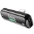 перехідник hoco ls27 apple lightning - (lightning audio+lightning charge) (сірий) 