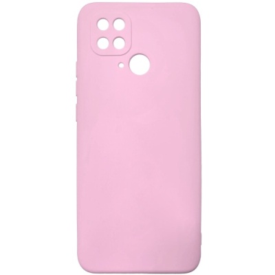 Купить чохол original soft full case hq with frame для xiaomi redmi 10c - light pink онлайн