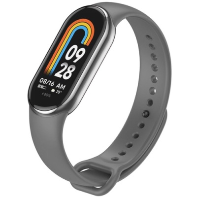 ремінець для xiaomi mi band 8/9/10 dark grey 
