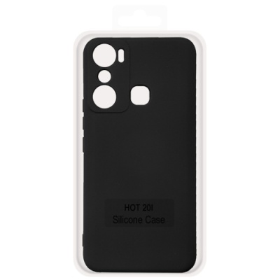 Купить чохол soft silicone case full для infinix hot 20i (black) онлайн