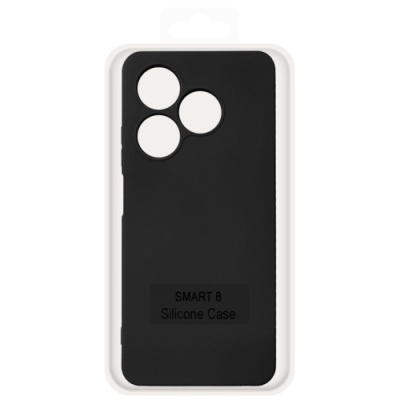 Купить чохол soft silicone case full для infinix smart 8 (black) онлайн