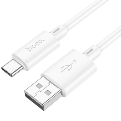 кабель hoco x88 gratifield usb - type-c 3a/2m (білий) 