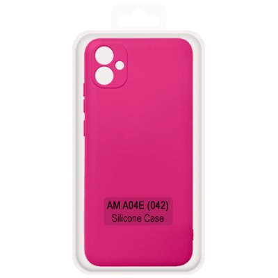 Купить чохол soft silicone case full для samsung a042 galaxy a04e (малиновий) онлайн