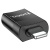 перехідник hoco ua17 ip male to usb female usb2.0 adapter (чорний) 