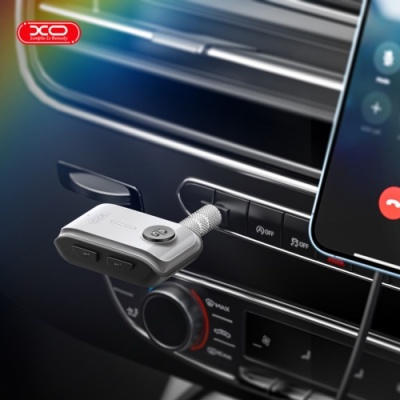 Bluetooth аудіо ресівер XO BCC15 (Сірий)