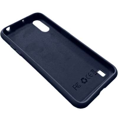 Купить силіконовий чохол nano silicone для samsung a015 galaxy a01 - dark blue онлайн