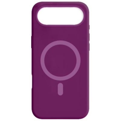 Купить чохол silicone case with magsafe для apple iphone 17 air (manyue red) онлайн