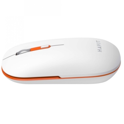 мишка бездротова havit hv-ms60wb white (2.4ghz + bt5.1) дворежимна 