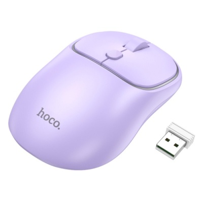 мишка бездротова hoco gm25 (фіолетовий) 
