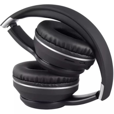 бездротові навушники накладні earldom et-b06 bt5.3 rgb wireless headset (чорний) 