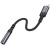 перехідник borofone bv24 lightning(male) to 3.5mm(female) 0.15m (сірий) 