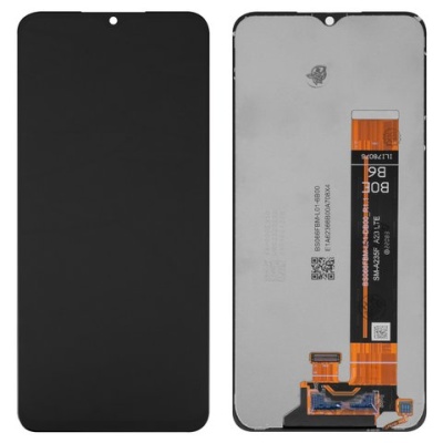 дисплей для samsung a235 galaxy a23, чорний, без рамки (service pack)
