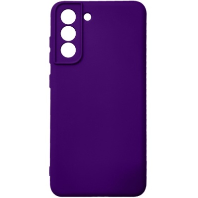 Купить чохол soft silicone case full для samsung g990 galaxy s21 fe (purple) онлайн