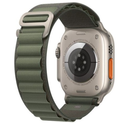 ремінець для apple watch alpine loop 42/44/45/49 mm (зелений) 