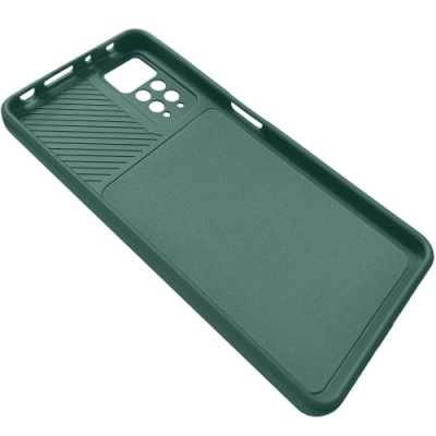 Купить силіконовий чохол soft tpu armor camshield для xiaomi redmi note 12 pro 4g - dark green онлайн