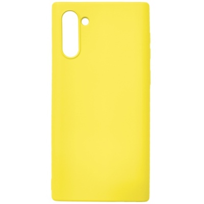 Купить силіконовий чохол slim soft case full для samsung n970 galaxy note 10 (yellow) онлайн