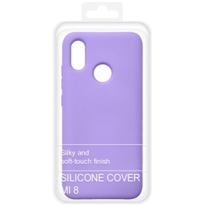 Купить силіконовий чохол nano silicone для xiaomi mi 8 - violet онлайн