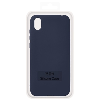 Купить чохол soft silicone case full для huawei y5 2019 (dark blue) онлайн