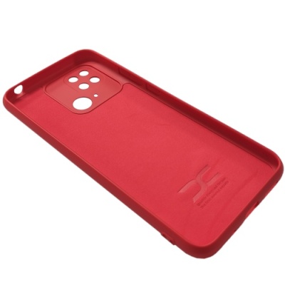 Купить силіконовий чохол soft silicone case для xiaomi redmi 10c (червоний) онлайн