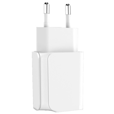 мережевий зарядний пристрій xo l35d 2usb/2.1a + (usb - microusb) (бiлий) 