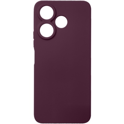 Купить чохол soft silicone case full для xiaomi redmi 13 4g/poco m6 4g (бордовий) онлайн
