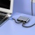 usb hub hoco hb30 type-c eco type-c multi-function converter(hdtv+vga+usb3.0+pd) metal grey 