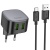 Мережевий Зарядний Пристрій Hoco CS34A 2USB/18W/QC3.0 + (USB - Type-C) (Чорний) мережевий зарядний пристрій hoco cs34a 2usb/18w/qc3.0 + (usb - type-c) (чорний)